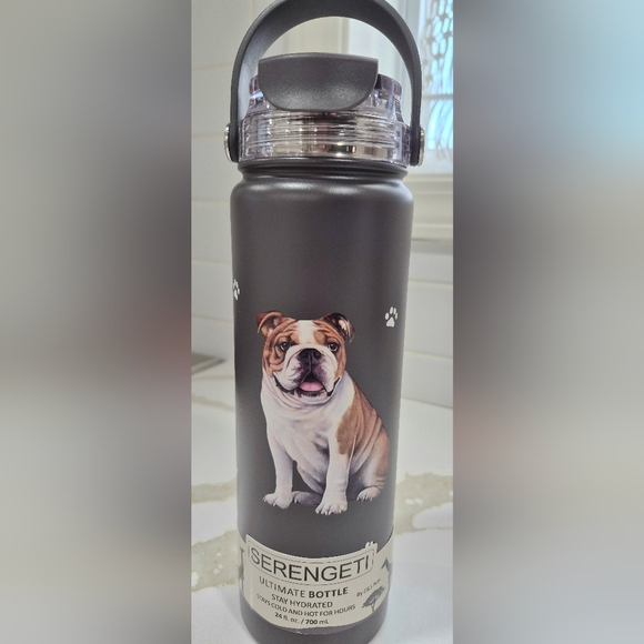 Serengeti Other - Bull Dog Serengeti Dark Brown Water Bottle